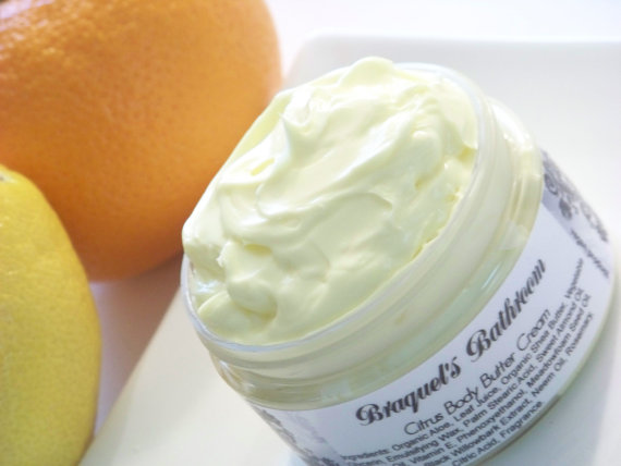 Summer Citrus Body Butter Cream (Vegan)