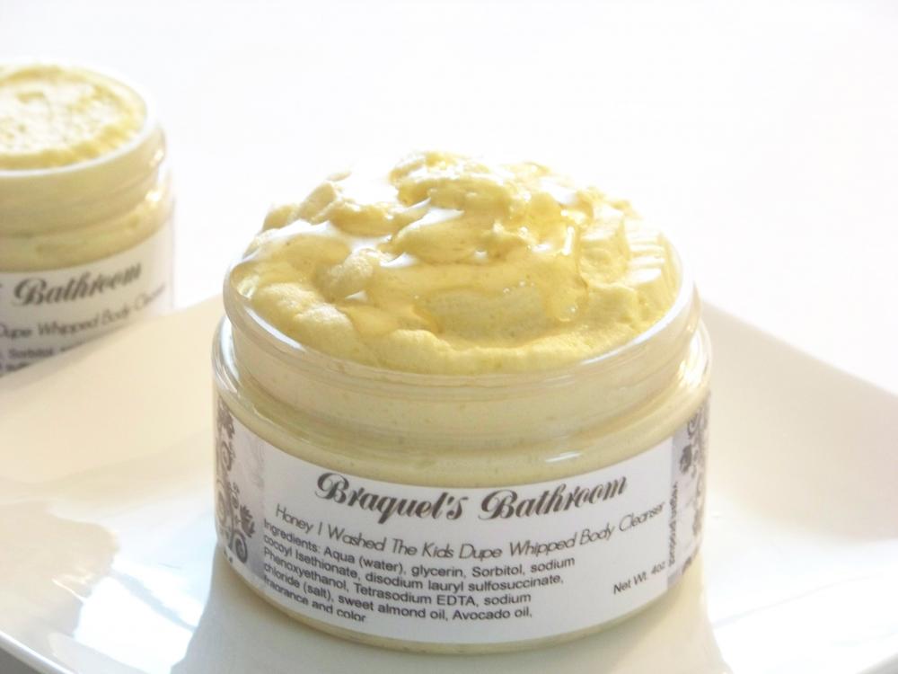 4oz Honey I Washed the Kids Dupe Whipped Body Cleanser (NEW)