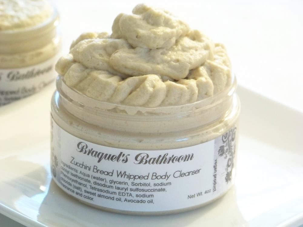 4oz Zucchini Bread Whipped Body Cleanser (NEW)